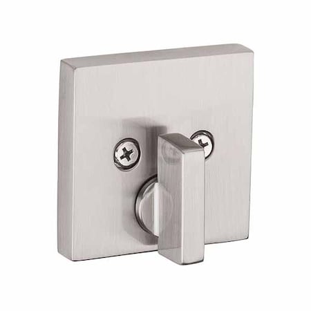 Kwikset Kwikset: Downtown Low Profile Single Cylinder Deadbolt with SmartKey Technology / Satin Nickel KWS-258-SQT-SMT-15